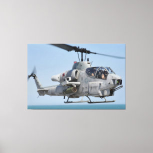 AH-1W SUPER COBRA 40x60 Canvas Print