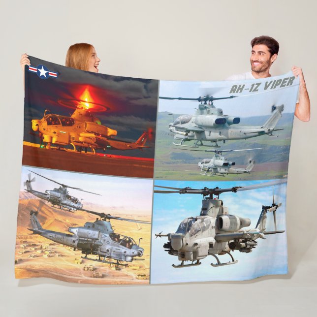 AH-1Z VIPER FLEECE BLANKET (In Situ)
