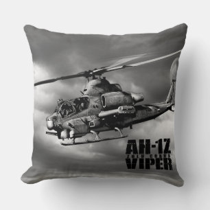AH-1Z Viper Throw Pillow