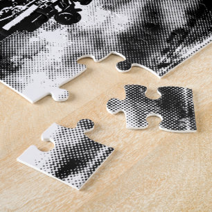 AH-64 Apache 8x10 Puzzle photo avec boîte cadeau