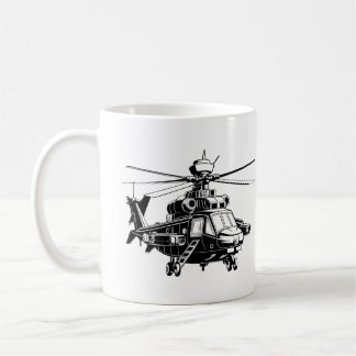 Ah 64 Apache Helicopter Coffee Mug