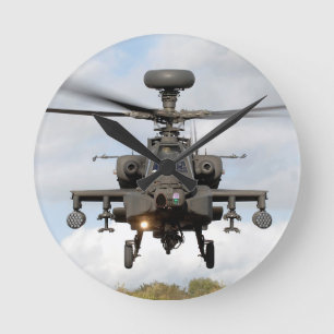 ah 64 apache longbow helocopter military round clock