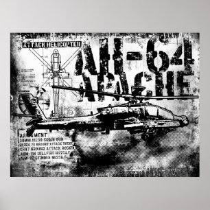 AH-64 Apache Print