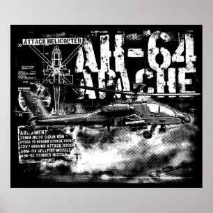 AH-64 Apache Print