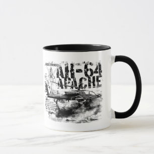AH-64 Apache tasse de sonnerie de 11 onces