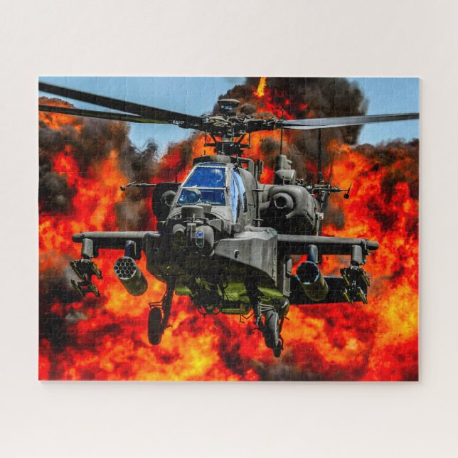 AH-64E APACHE GUARDIAN (16x20 INCH) Jigsaw Puzzle (Horizontal)
