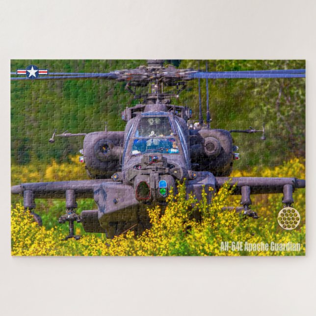 AH-64E APACHE GUARDIAN (20x30 INCH) Jigsaw Puzzle (Horizontal)