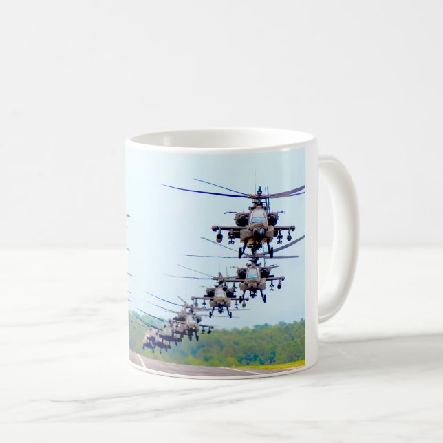 AH-64E APACHE GUARDIAN COFFEE MUG (Front Right)
