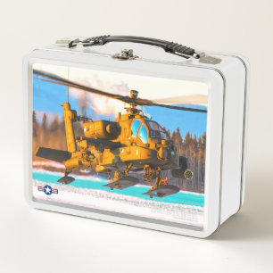 AH-64E APACHE GUARDIAN METAL LUNCH BOX