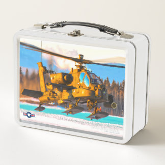 AH-64E APACHE GUARDIAN METAL LUNCH BOX