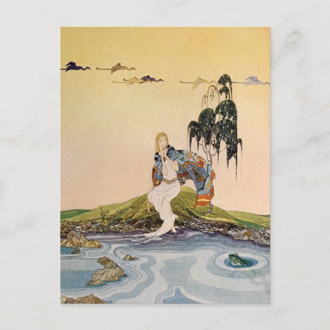 Ah, ha! You are at last in my domain, little fool! Postcard (Front)