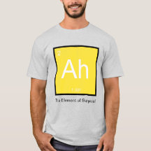 Ah, l'Élément de surprise - Tshirt