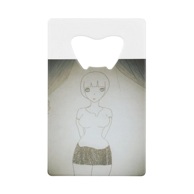 ah melissa what do you want credit card bottle opener (Front)