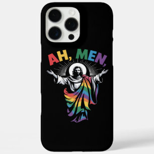 Ah Men Funny LGBT Gay Pride iPhone 16 Pro Max Case