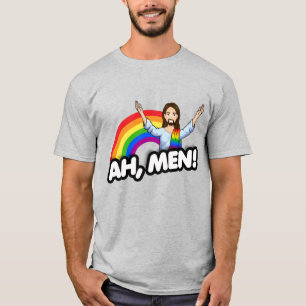 Ah Men - Rainbow Jesus T-Shirt