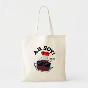 Ah Soy Cute Soy Sauce Pun Tote Bag