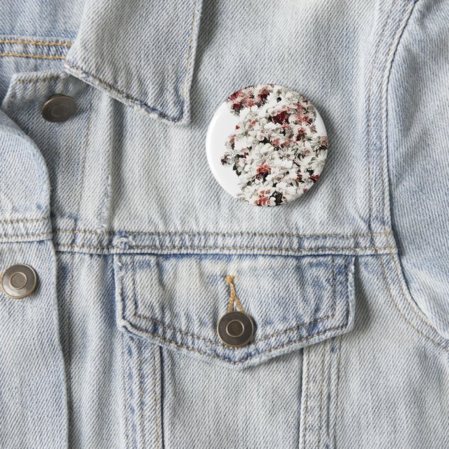 Ah, Spring 2 Inch Round Button (In Situ)