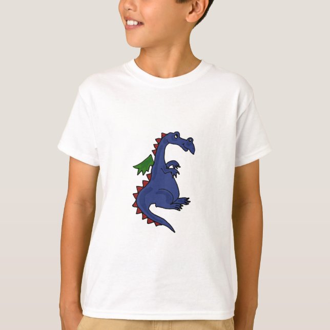 AH- T-shirt Dragon Bleu (Devant)
