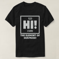 Ah The Element of Surprise Chemistry Science Humou