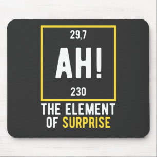 Ah The Element of Surprise Mouse Pad
