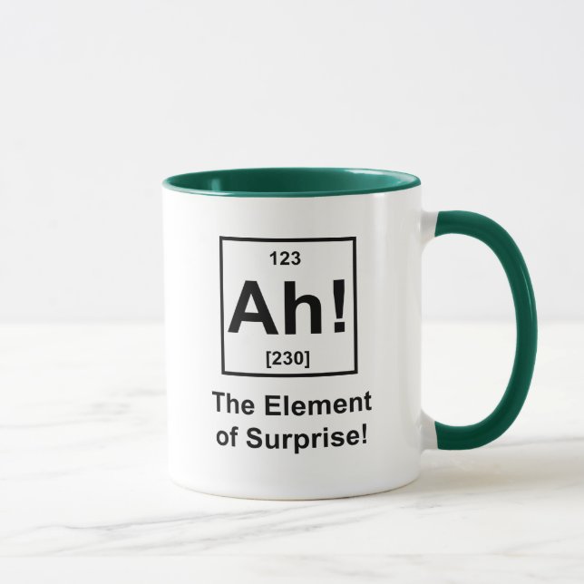Ah! The Element of Surprise Mug (Right)