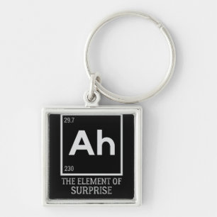 Ah the element of surprises keychain