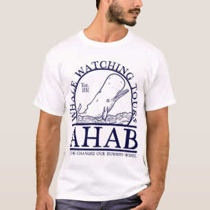 Ahab Whale Watch (Lineal) T-Shirt