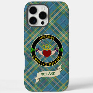 Ahearne/Aherne Irish Claddagh Personalized  iPhone 16 Pro Max Case