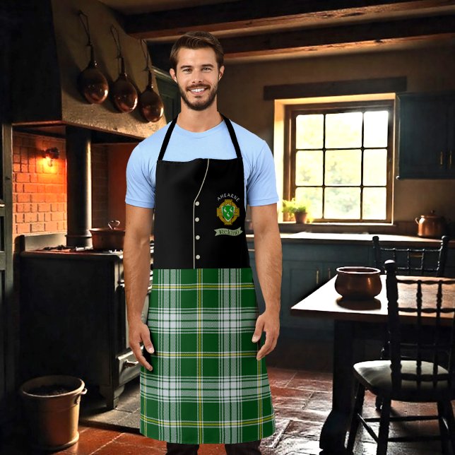 Ahearne Irish Shield & Tartan Personalized Kilt  Apron (Creator Uploaded)