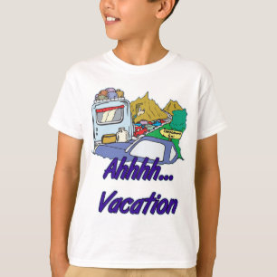 Ahh Vacation Camping T-Shirt