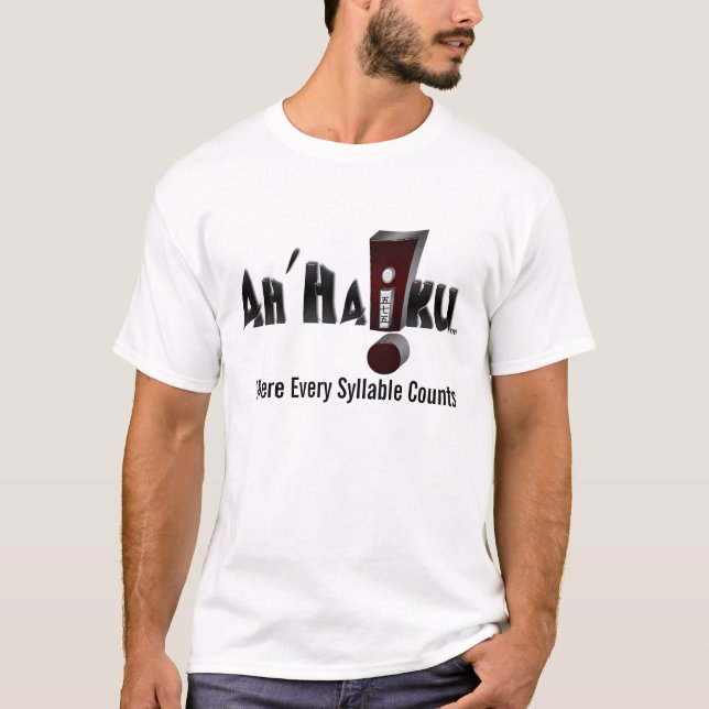 AhHa!ku Logo T-shirt (Front)