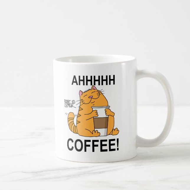 Ahhh Coffee Mug (Right)