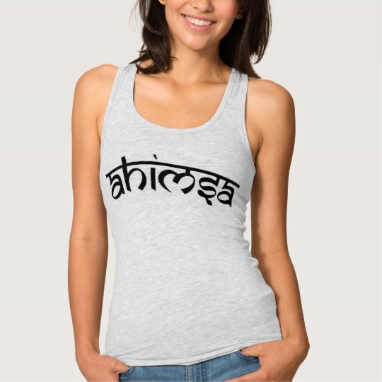 Ahimsa - अहिंसा - Buddhist Tenet Tank Top