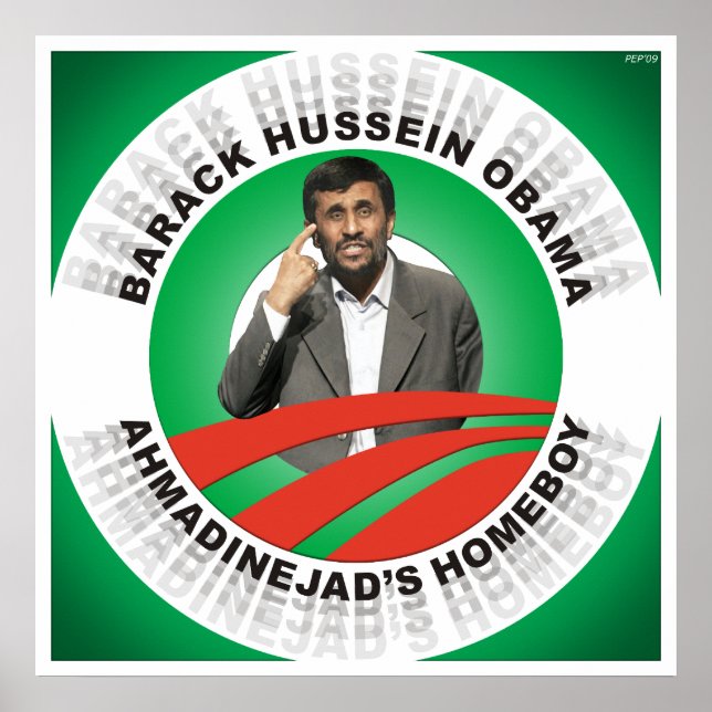 Ahmadinejads Homeboy Poster (Front)