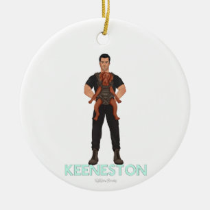 Ahmed and Nemi  Ceramic Ornament