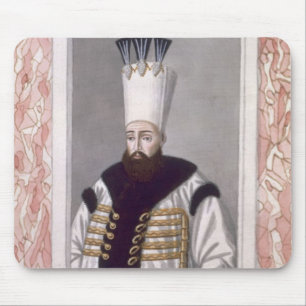 Ahmed III (1673-1736) Sultan 1703-30, from 'A Seri Mouse Pad