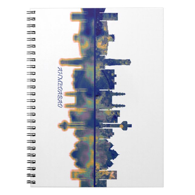 Ahmedabad Skyline Notebook (Front)