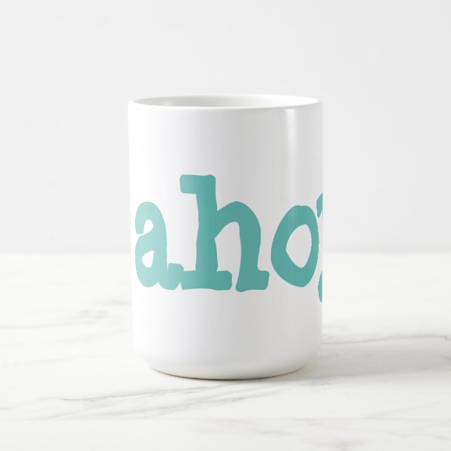 ahoy coffee mug (Center)