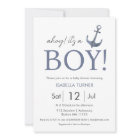 Ahoy! It's a Boy | Baby Shower Invitation