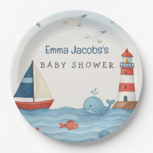 Ahoy It's a Boy Nautical Baby Shower