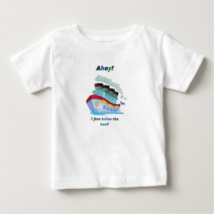 Ahoy Seamna And Cool Vessel  Baby T-Shirt