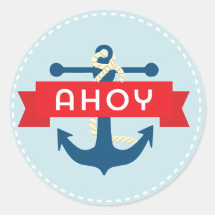 Ahoy ! Stickers Ancres nautiques