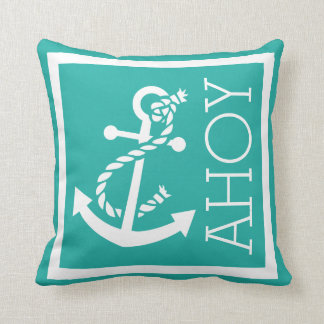 Ahoy Throw Pillow
