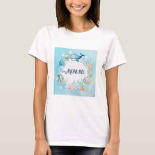 Ahoy! Under the Sea Mommy-to-Be Baby Shower Shirt