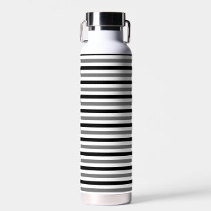Ahs Black and white stripes design Water Bottle
