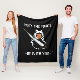 Ahsoka - May The Force Be With You Fleece Blanket