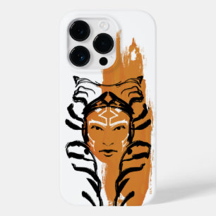 Ahsoka Orange Swatch Brush Illustration Case-Mate iPhone 14 Pro Case