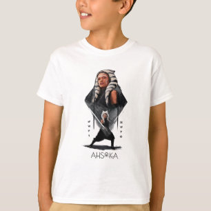 Ahsoka Tano Character Illustration T-Shirt