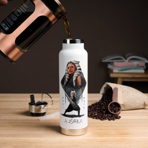 Ahsoka Tano Character Illustration Water Bottle