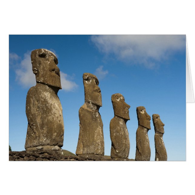 Ahu Akivi, Rapa Nui, Easter Island, Chile 2 (Front Horizontal)